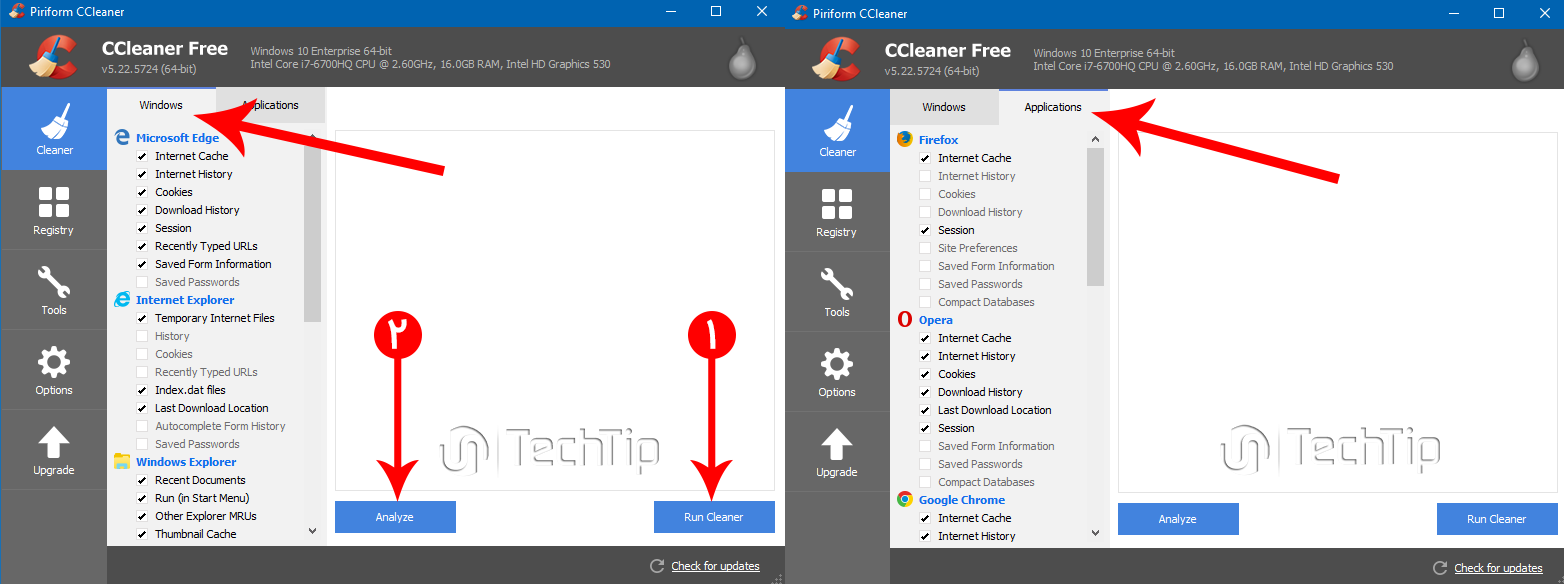 ccleaner ابزار بهینه سازی سیستم