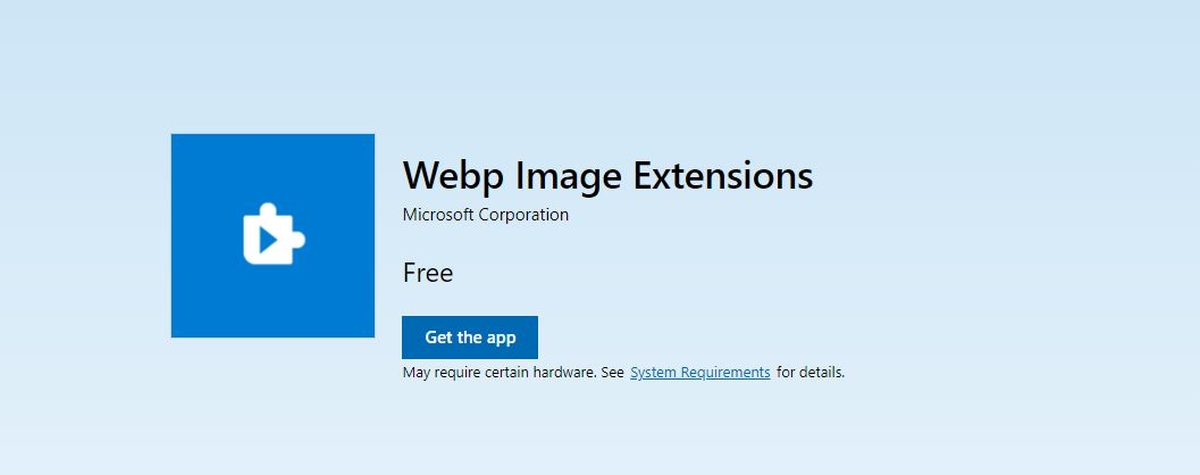 پشتیبانی از فرمت Webp در ویندوز 10