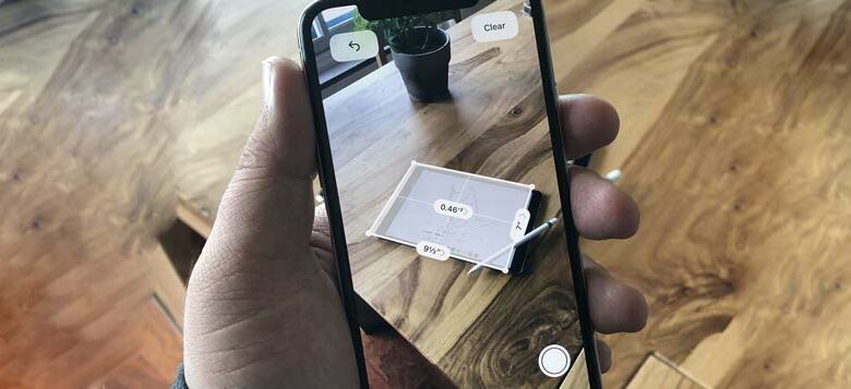 چگونه در گوشی آیفون/آیپد با استفاده از Measure فاصله ها را اندازه گیری کنیم؟ | تک تیپ