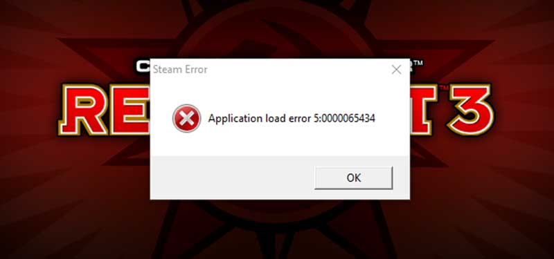 Error code application. Ошибка application load Error 5 0000065434. Error 5. 5 Ошибок. Ошибка при запуске 5 0000065434.