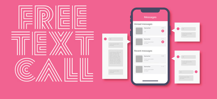 Four-Free-Text-And-Calls-App