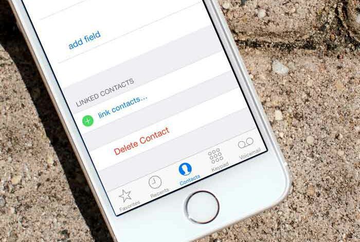 نحوه حذف مخاطبین در آیفون | تک تیپ