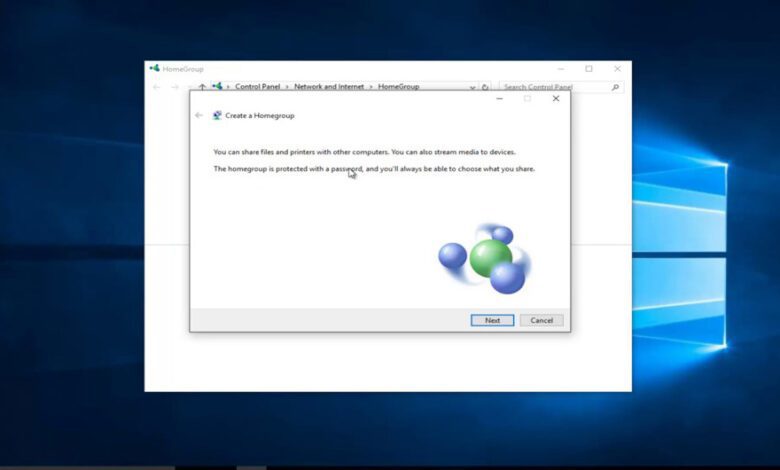 آموزش کامل استفاده از شبکه خانگی یا HomeGroup در ویندوز