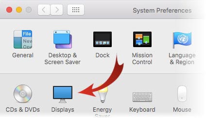 زیاد کردن نور صفحه لپ تاپ در سیستم عامل مک