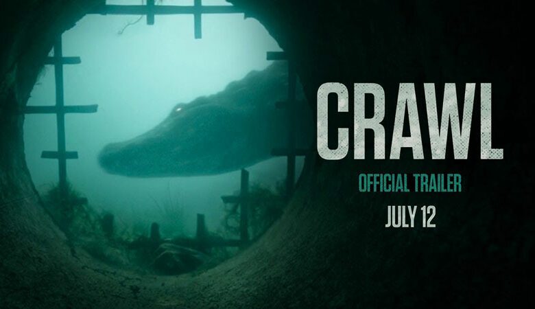 بررسی و نقد فیلم Crawl 2019 + تریلر فیلم خزنده