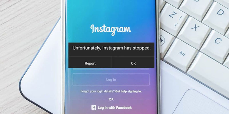 چگونه مشکل Unfortunately, Instagram has stopped را حل کنیم ؟