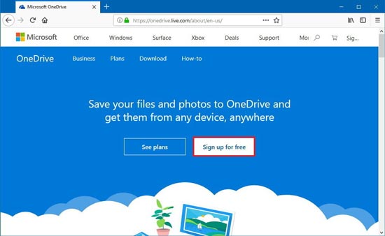 آموزش ساخت اکانت وان درایو (OneDrive)
