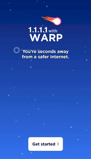 WARP را در دستگاه خود اجرا کنید