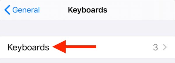 اضافه کردن زبان صفحه کلید جدید به آیفون یا آی پد