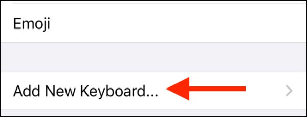 اضافه کردن زبان صفحه کلید جدید به آیفون یا آی پد
