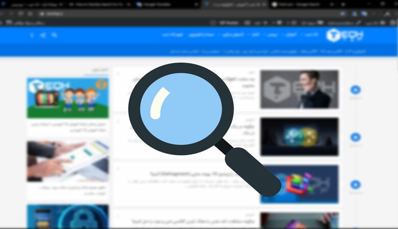 چگونه در یک سایت متنی را جستجو کنیم؟ نحوه سرچ متن در سایت