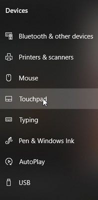 فعال کردن گزینه استفاده از دو انگشت در لپ تاپ