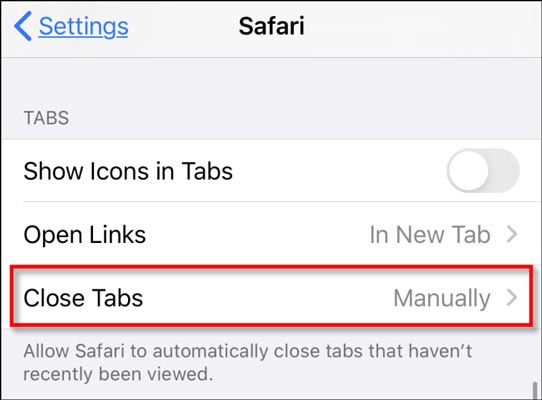 بستن تب های مرورگر سافاری به صورت خودکار در آیفون و آیپد
