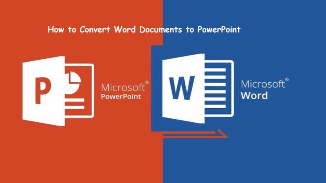 Convert WORD to PPT cover