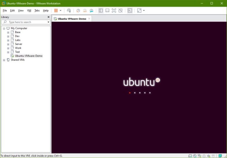 ubuntu vmware player ubuntu vmware player