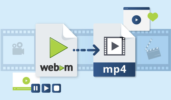 convert WebM to MP4