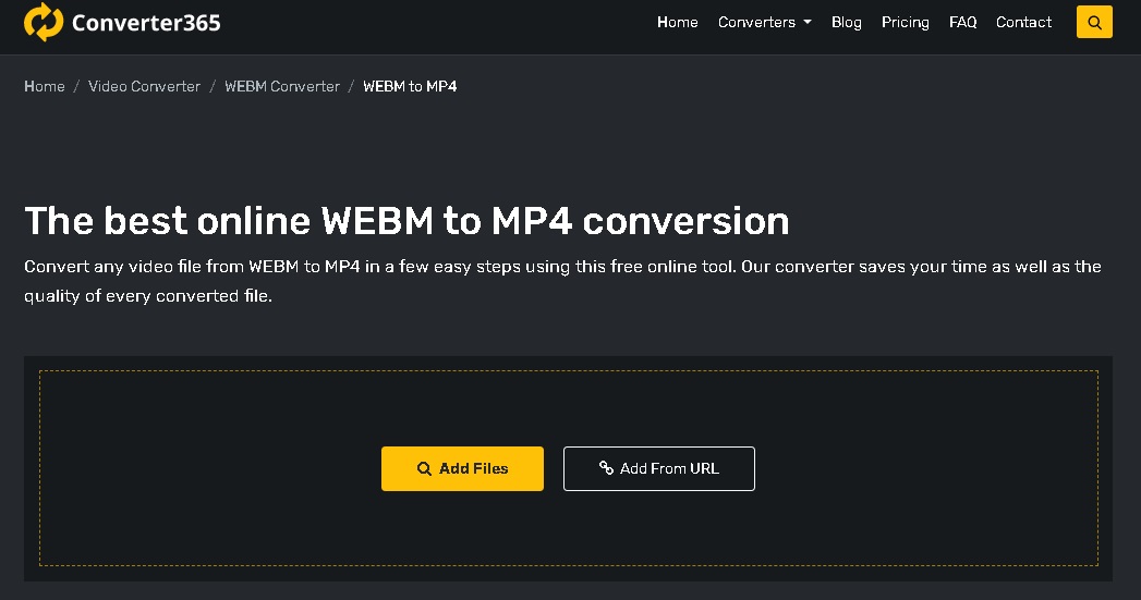 نحوه تبدیل WebM به MP4