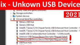 Fix Unknown USB Device