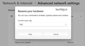 تغییر نام آداپتور شبکه-Wi-Fi-2