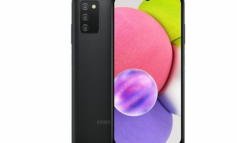 گوشی Galaxy A03s سامسونگ با باتری 5000 میلی آمپرساعتی رونمایی شد