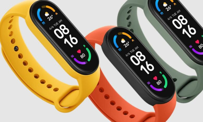 شیائومی از دستبند تناسب اندام Mi Smart Band 6 رونمایی کرد