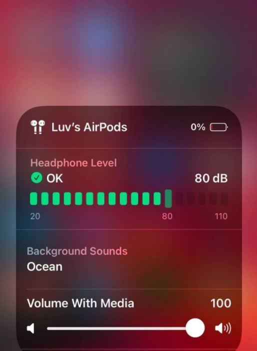 نحوه فعال کردن صدای پس زمینه در iOS 15