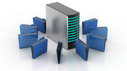 Server with file folder