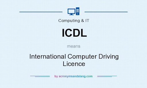 ICDL means – International Computer Driving Licence