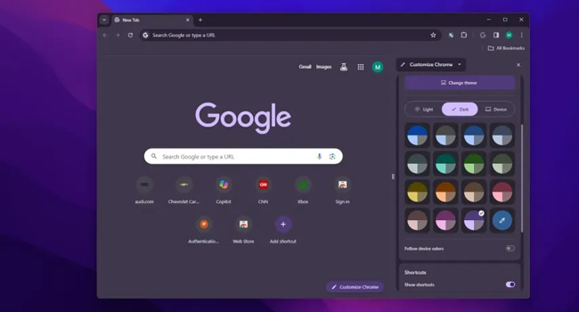 How-to-enable-the-dark-mode-of-the-Chrome-browser-in-Windows