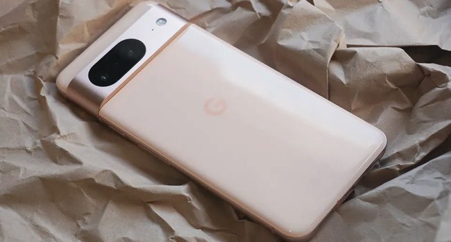 گوگل پیکسل 8 رنگ گلبهی