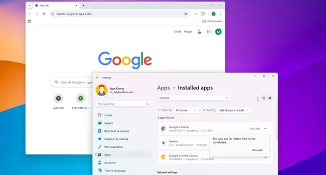 حذف کامل گوگل کروم در ویندوز 10 و 11