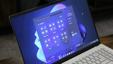 منوی استارت تغییر یافته ویندوز 11
