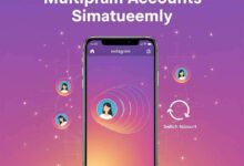 همزمان چند نفر از اکانت اینستاگرام